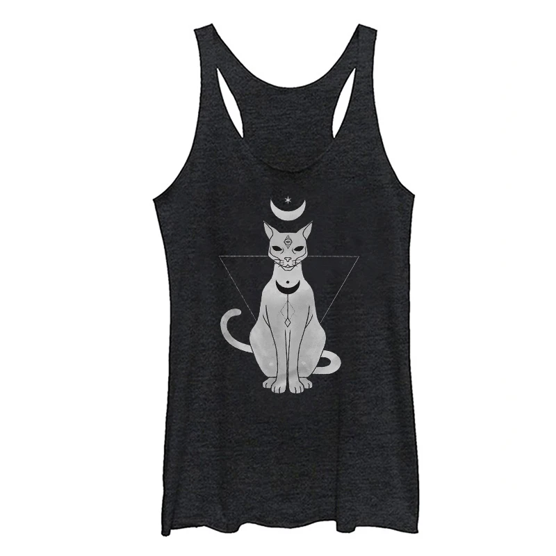 

Women Tops Vintage Style Floral Tank Top Cat Design Womens Tank Top Sexy Fashion Clothing Cute Tops Women Clothes