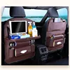 Car Tray Leather Storage Seat,Hanging Bag,Leather Backrest,Seat Back Storage Bag,Car Organizer 6