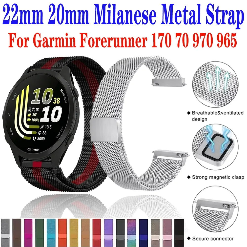 Elegant Metal Milanese Loop Strap - Magnetic Bracelet