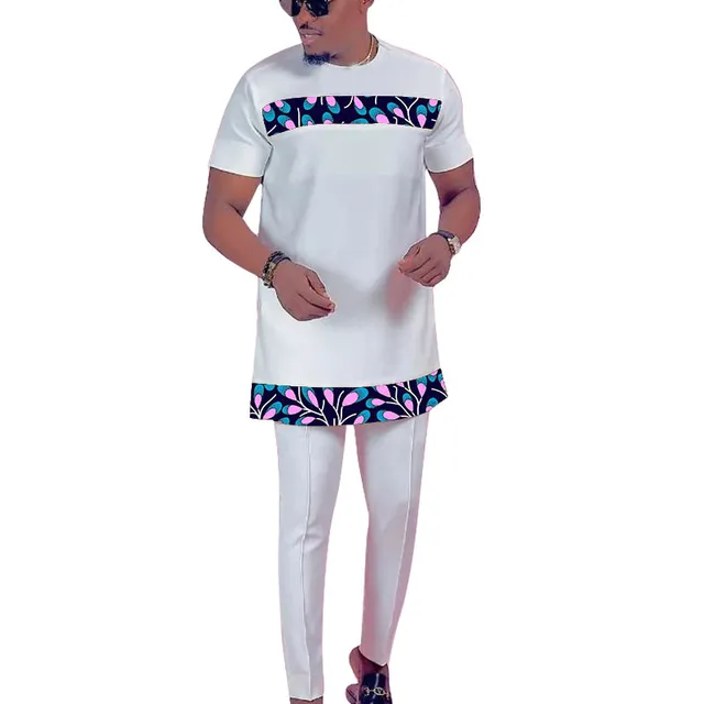 Amadi Short Sleeve Dashiki Outfit - Image 6