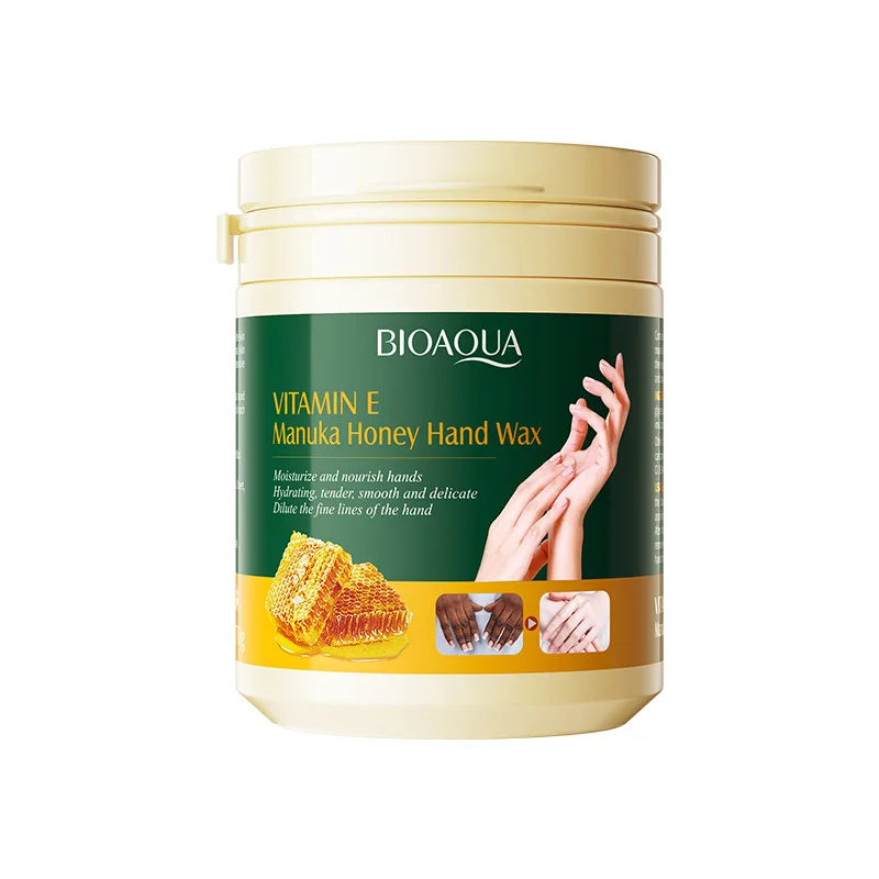 170g Vitamin E Hand Mask Honey Hand Wax Whitening Moisturizing Anti-Aging Exfoliating Calluses Hand Wax Hands Care Cream images - 6