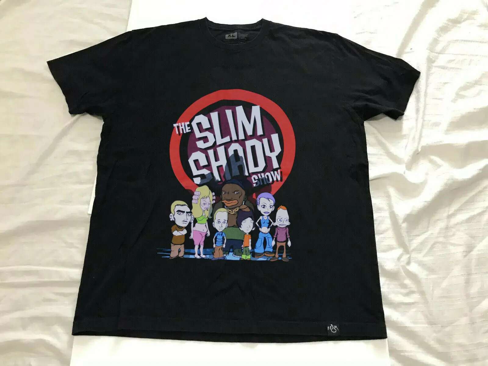 

Vintage Eminem Rap Hip-Hop Concert T-Shirt Slim Shady Y2K 2000 Dr Dre Short Sleeves New Fashion T Shirt Men Clothing Top Tee