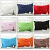 1pc 100% Cotton Pillowcase Soft Pure Egyptian Cotton 400 Thread Count Solid Color Pillow Cover Multi-color Travesseiro 48*74cm 1