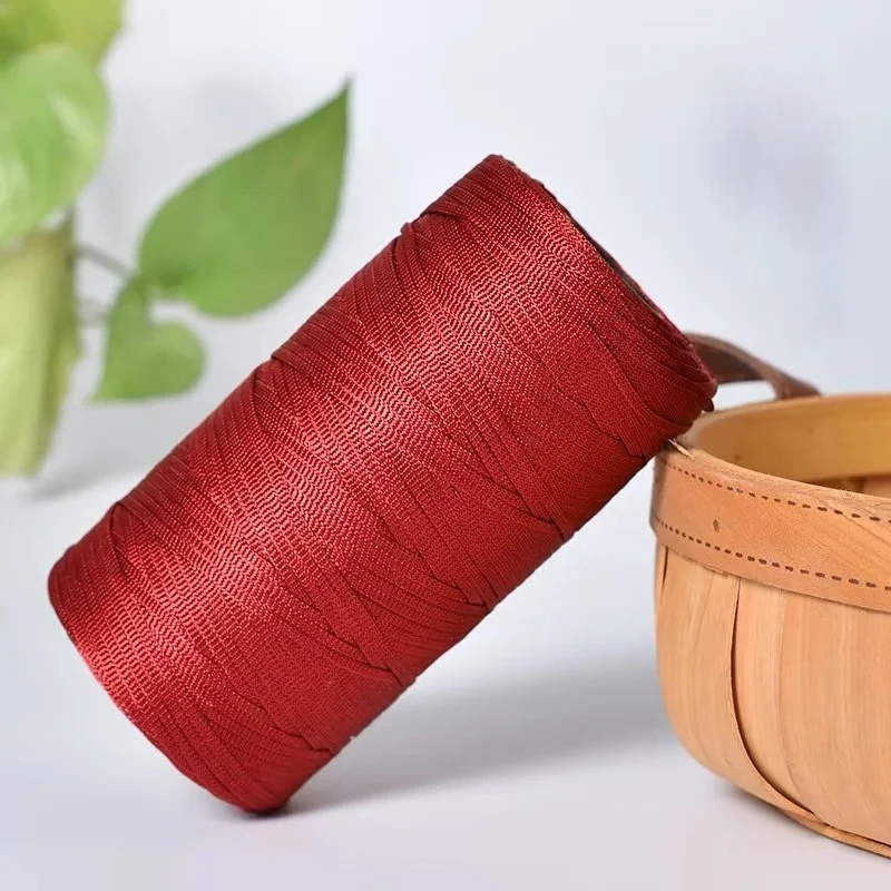 Ice Silk Thread for Summer Crochet – 250g Roll, 2.5mm Thick