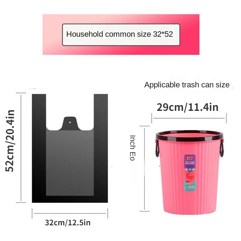 Resealable Plastic Jumbo Trash Bags With Handles Gift Shop Wholesale  Packaging Products Plastic Trash Bags For Baby Diaper Paper - AliExpress