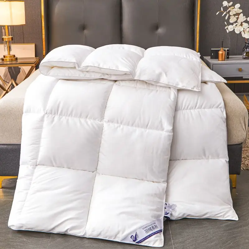 

Duvet 95 White Goose Down Winter Quilt Thickened and Warm White Duck Down Quilt Core 10 kg Single and Double Quilt 8 kgs