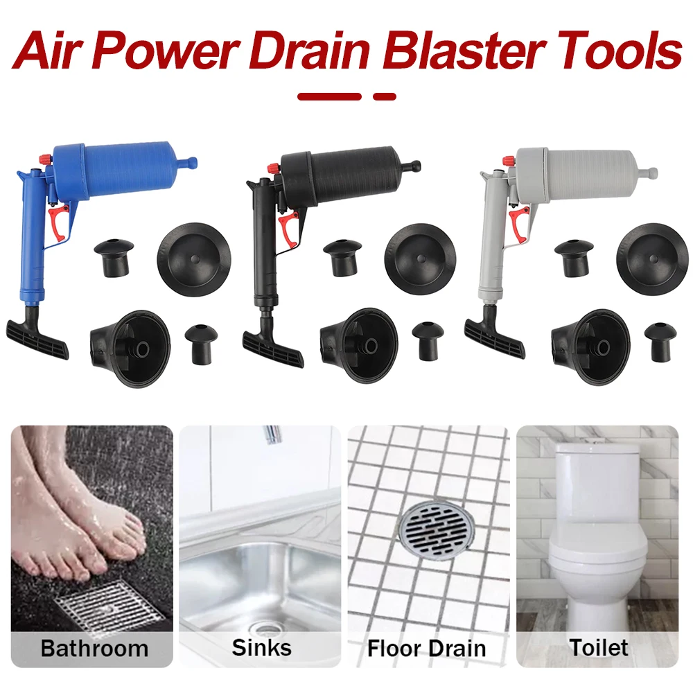 Best High Pressure Air Drain Blaster Pump Plunger 4 In 1