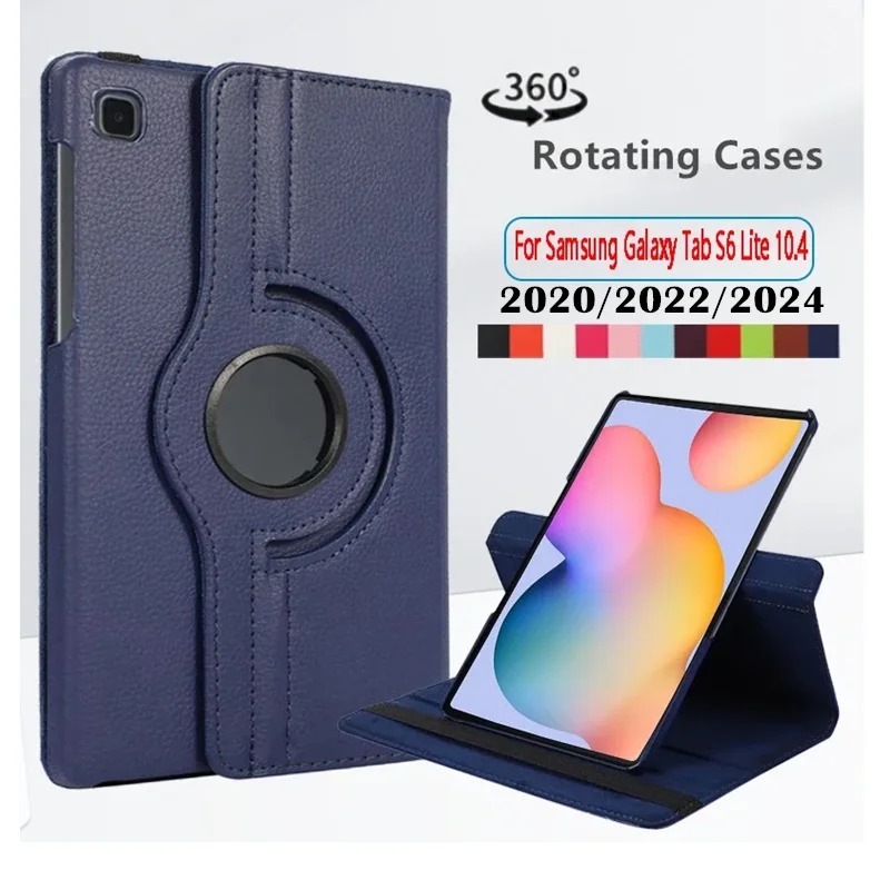 360-Degree Rotating Smart Tablet Case Cover