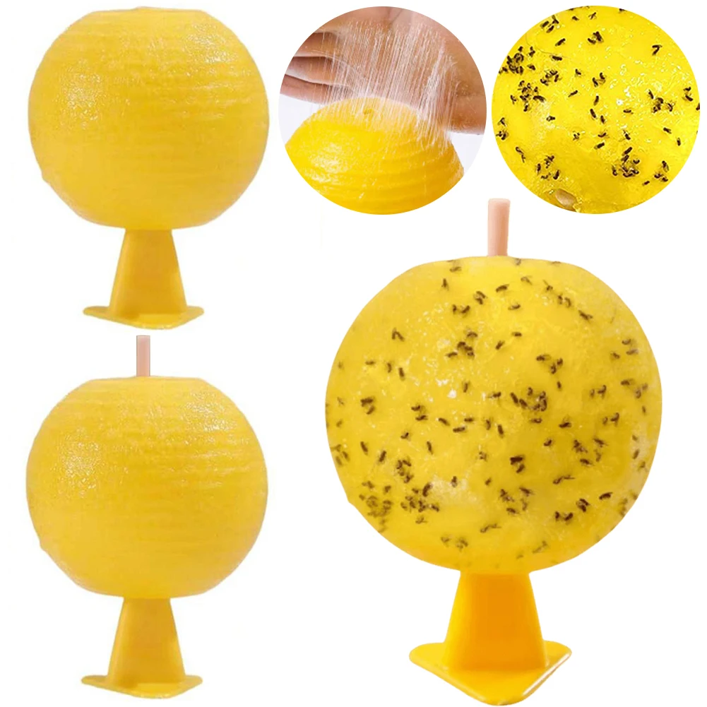 Citrus-Shaped Multifunctional Fruit Fly and Gnat Traps