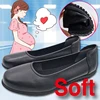 2023 Work Shoes 2.5cm Flat Genuine Cowhide Pregnant Women Preferred Choice For Gravida Commuting Shopping Matching Clothes 1