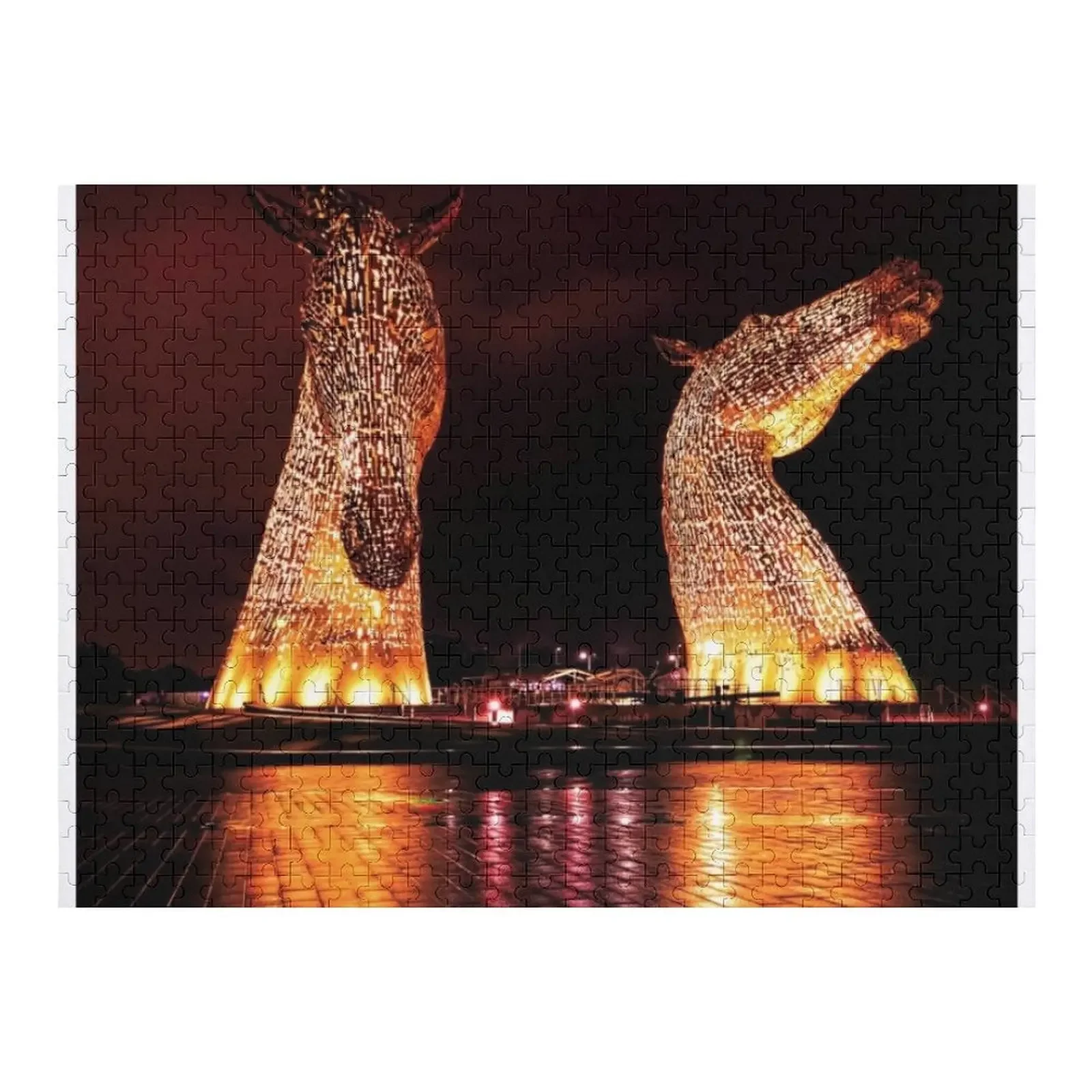 Magnificent kelpies. Jigsaw Puzzle Wooden Jigsaws For Adults Name Wooden Toy Puzzle