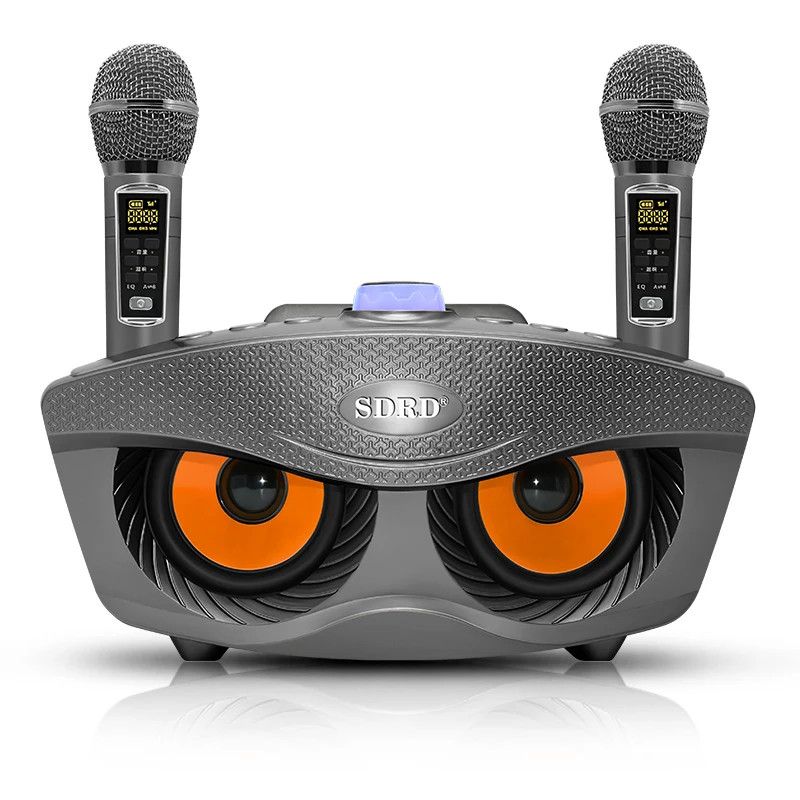 Karaoke for Home Dual Microphone Karaoke Machine 30W Speaker Household