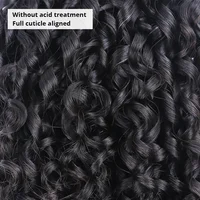 15A Pixie Curls Bundles Kinky Curly Human Hair 3/4 Bundles Deal 100% Raw Virgin Curly Hair Bundles Hair Extension Double Wefts 5