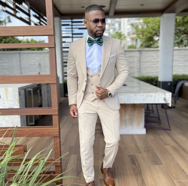 Navy Blue Men's Suits Wedding How to Look Dashing on Your Big Day