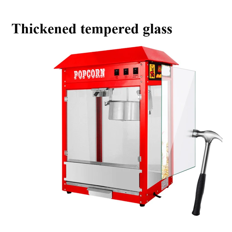 Electric Commercial Popcorn Making Machine Corn Puffing Popcorn Maker Used in Supermarket Cinema 5