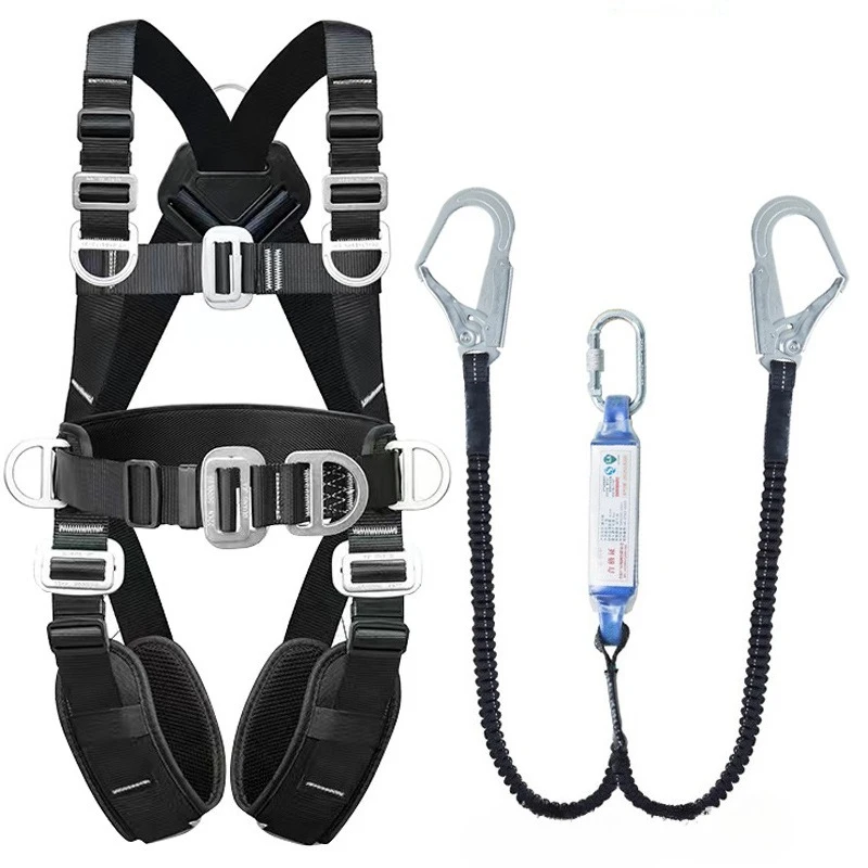 Full Body High-altitude Work Safety Harness Five Point Safety Belt
