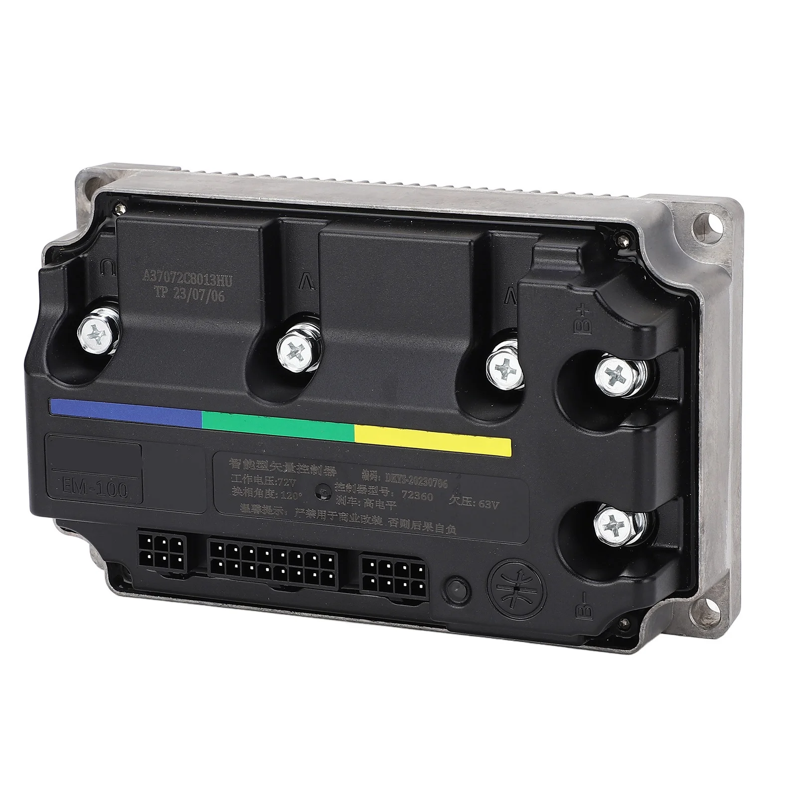 QS Wheel Hub Mid Drive Motor ECU SineController IP67 Waterproof Programmable Controller EM-100 electronic speed controller
