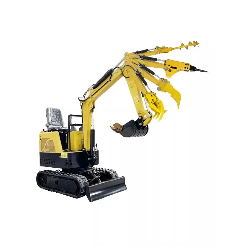 

Small excavator, agricultural orchard excavator, household mini excavator, greening, land reclamation, soil excavation