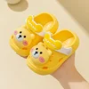 Flowers Baby Girls Slippers Summer Cute Princess Garden Clogs Shoes for Kids Soft Non Slip EVA Toddler Children Beach Shoes 6