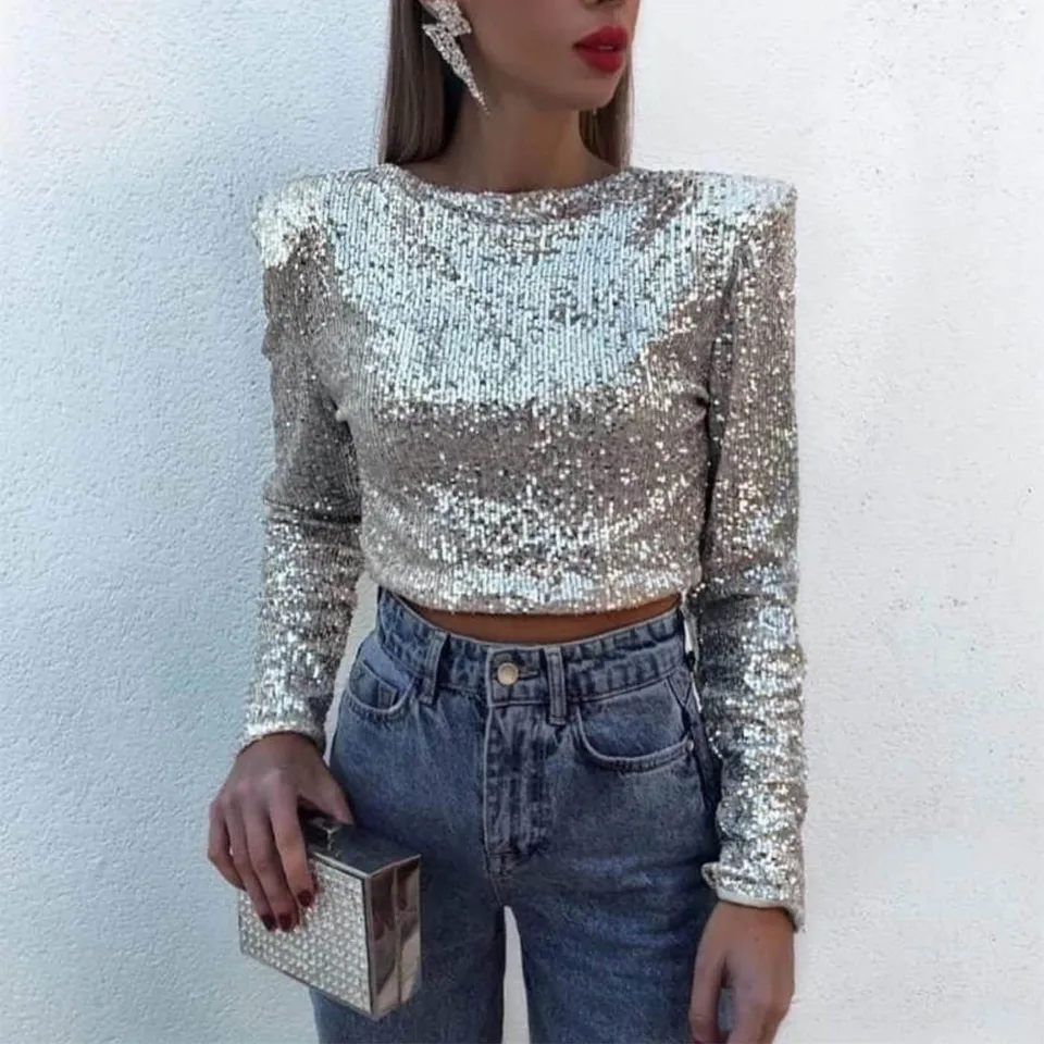YiZYiF T-Shirt a Maniche Corte Lucide da Uomo Camicia Estiva Metallico Top Casual Top a Tinta Unita Rave Party Clubwear Bianco L