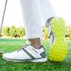 LiXingMing Men Golf Shoes White Large Size Waterproof Cleats Golf Footwear Teenager Outdoor Games Training Golf Sneakers 39-48# 2