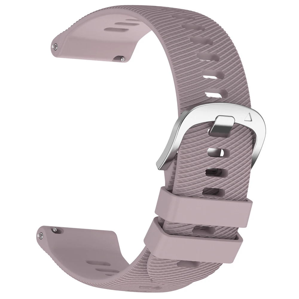 Two-Tone Silicone Watch Band - 20mm/22mm Adjustable Strap