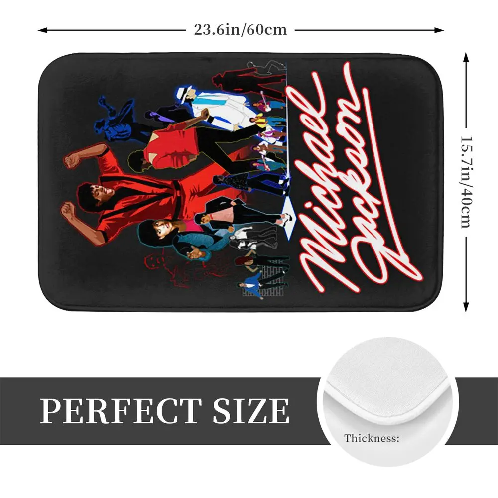 Legacy Of Michael Jackson Non-slip Doormat Floor Mat Dust-proo Carpet Rug for Kitchen Entrance Bathroom Living room Footpad Mats