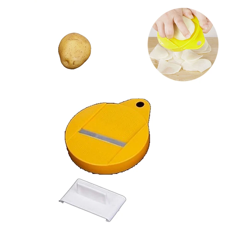 3pcs Low Calories Potato Chip Slicer Tools Homemade Microwave Potato Chips  Maker Healthy Fresh Chip Making Machine Plastic - Price history & Review, AliExpress Seller - ON MY Store