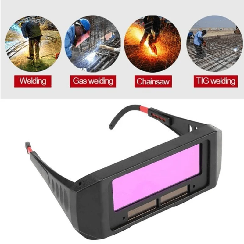 Automatic Photoelectric Welding Glasses Solar Powered Auto Darkening Welding Mask Helmet Eye Goggle Welding Glass