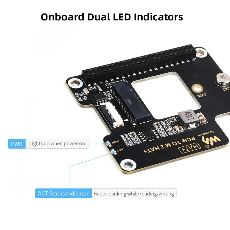 Pcie para M.2 Placa de Expansão Hat Raspberry pi Nvme Gen com Cabo 16p Cabeçalho Gpio Refrigerador Ativo para Rpi e p5 - Imagem 4