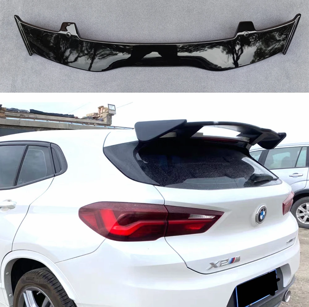 Per Bmw X1 X2 X3 X5 2008-2022 Car Styling Real Abs Roof Spoiler Posteriore Top Auto Parti Esterne