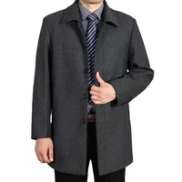 New Arrival Fashion Suepr Large Autumn and Winter Men's Woolen Coat, Trench Jackets Plus Size S M L XL 2XL 3XL 4XL 5XL 6XL 7XL 2