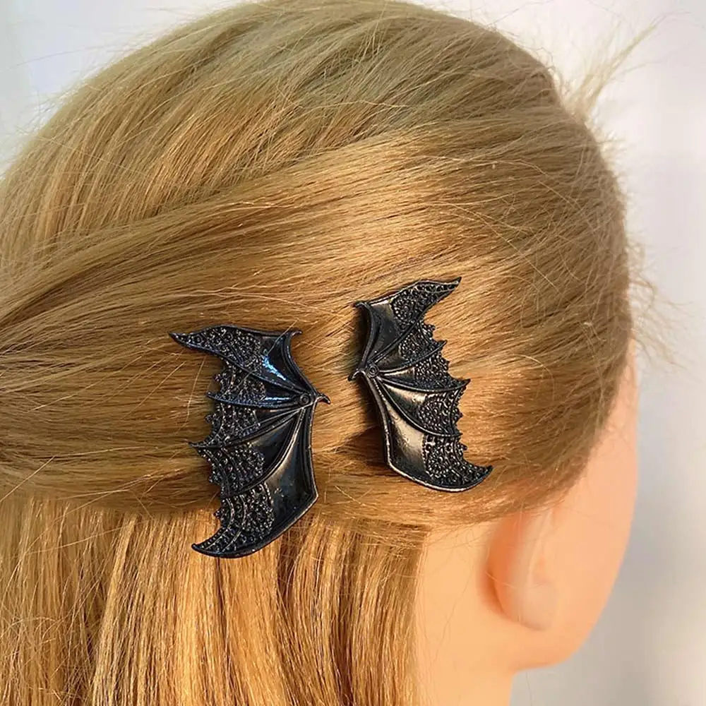 Gift Cute Girls Alloy Headwear Hair Bangs Clip Korean Style Barrettes Women Hair Clips Hair Accessories Bat Wings Hairpin