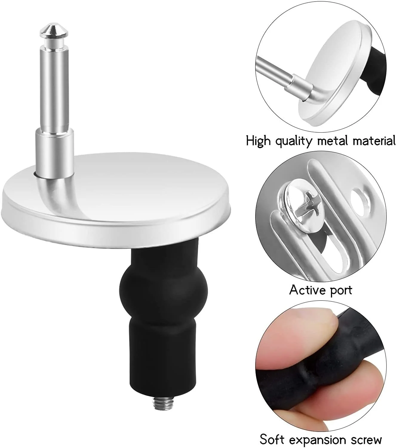 5 # 6mm toilet cover accessories Toilet cover mounting screws Top mounted toilet bolt hinge