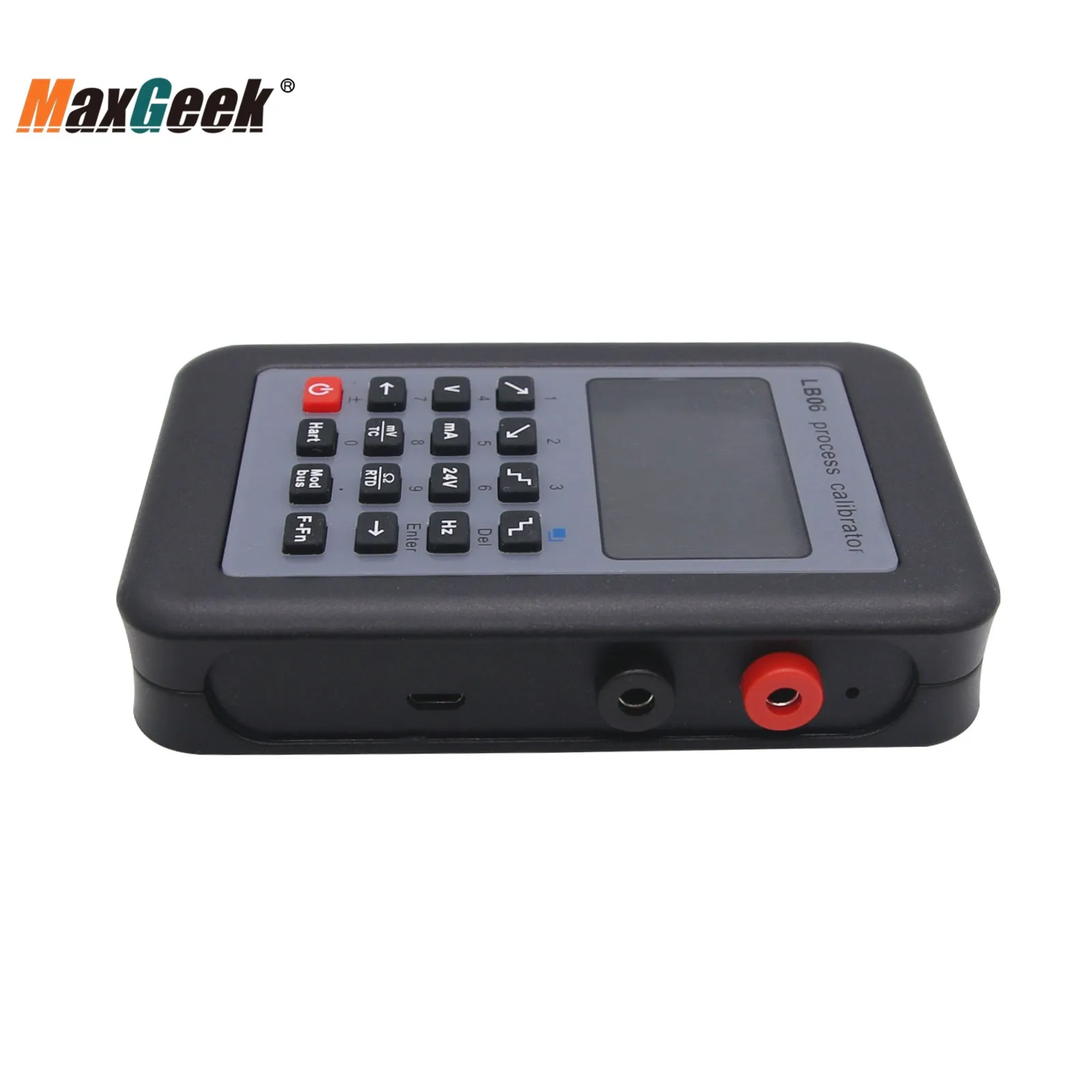 Maxgeek New Multifunction Process Calibrator LB06 MODBUS RTU Hart Communicator PT100 Frequency 4-20mA 0-10V Signal Calibrator 4