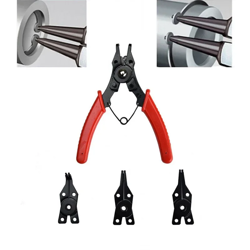 Universal Mechanics Internal & External Circlip Plier Tool Set Snap - View #5