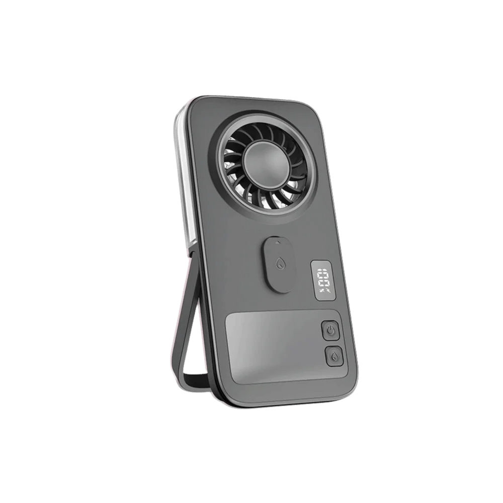 미니 사이즈 휴대용 미스트 팬 USB 전원 공급 컴팩트 디자인 USB 충전식 팬 보습 기능 미스트 분무기 스프레이 팬
