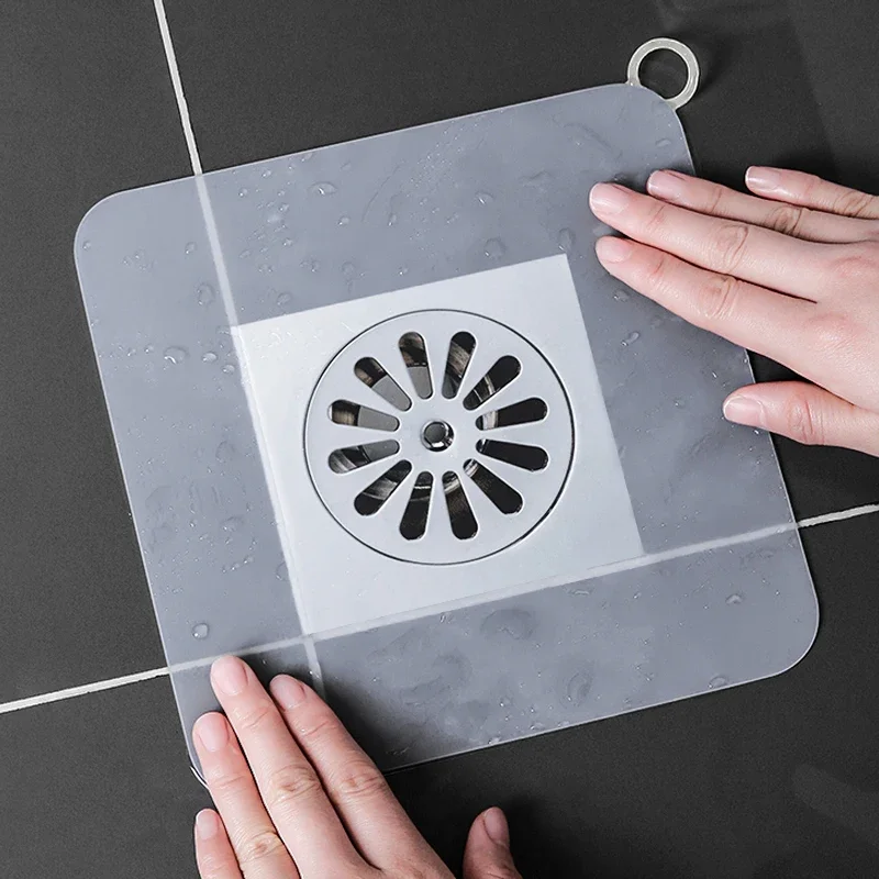 Silicone Floor Drain Deodorant Pad Sewer Anti Odor Floor Drain Cover Sink Water Stopper Sealing Ring Bathroom Cover