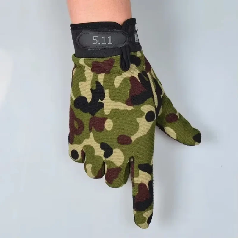 Fishing Gloves Bicycle Gloves Men Women Lightweight Breathable Non-Slip Full Finger Outdoor