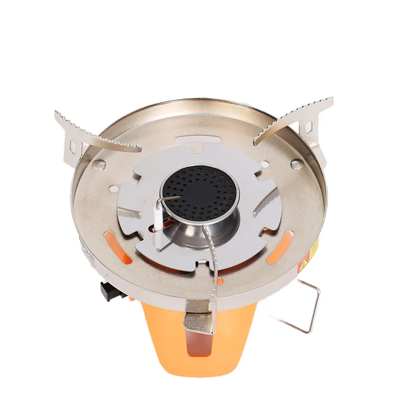 Portable Metal Camp Stove Travel Outdoor Camping Manual Stove Stainless Steel and Aluminium with Butane and Propane Fuel Options