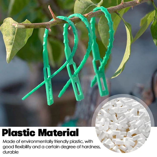 Plant Ties 20/50/100pcs Adjustable Use Shrub Fasteners Reusable Ties Gardening Tree Support Buckles Organizational Tools 5