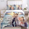 Cute spy x family Cartoon Anime Duvet Cover Funny Kawaii Bedding sets Soft Quilt Cover and Pillowcases Single/Double/Queen/King 5
