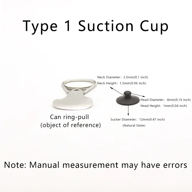 Rubber Suction Cup Sucker Fixer Holder For Water Pump Equipment Aquarium Supplies 10pcs Prevent Displacement 3