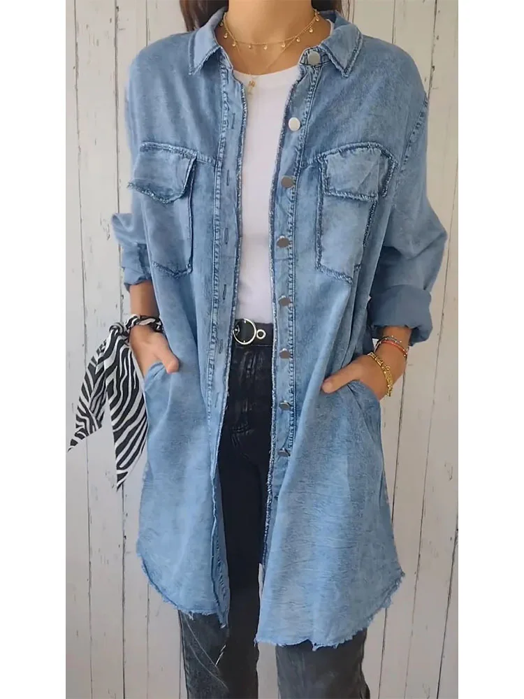 Mango Chaqueta Tejana Mujer Larga Cazadora Vaquera Mujer Mango