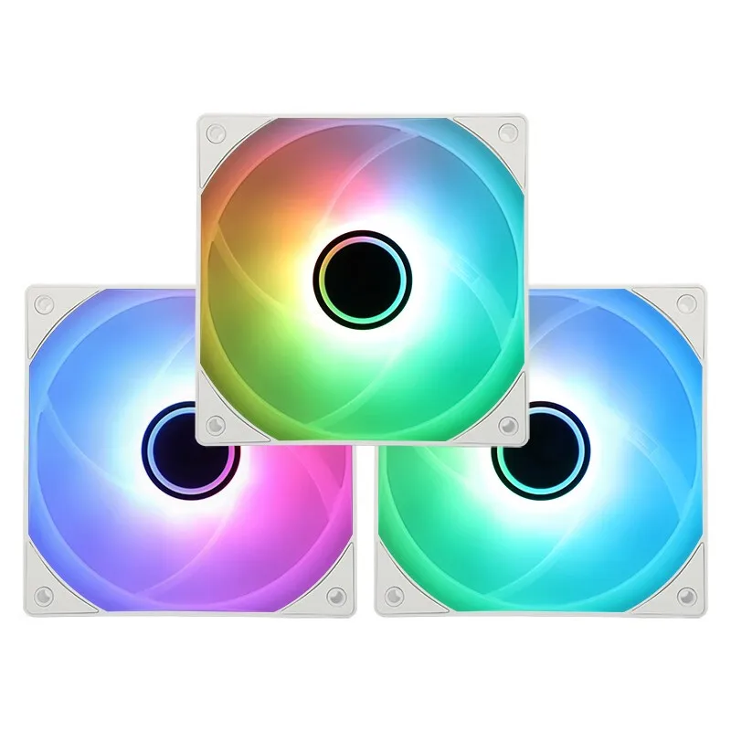 Ventilateur Pc Rgb Tl-C12W-S V3 Ventilateur De Refroidissement Pour Processeur Argb 120 Mm Avec Effet Miroir Argb Arctic P12