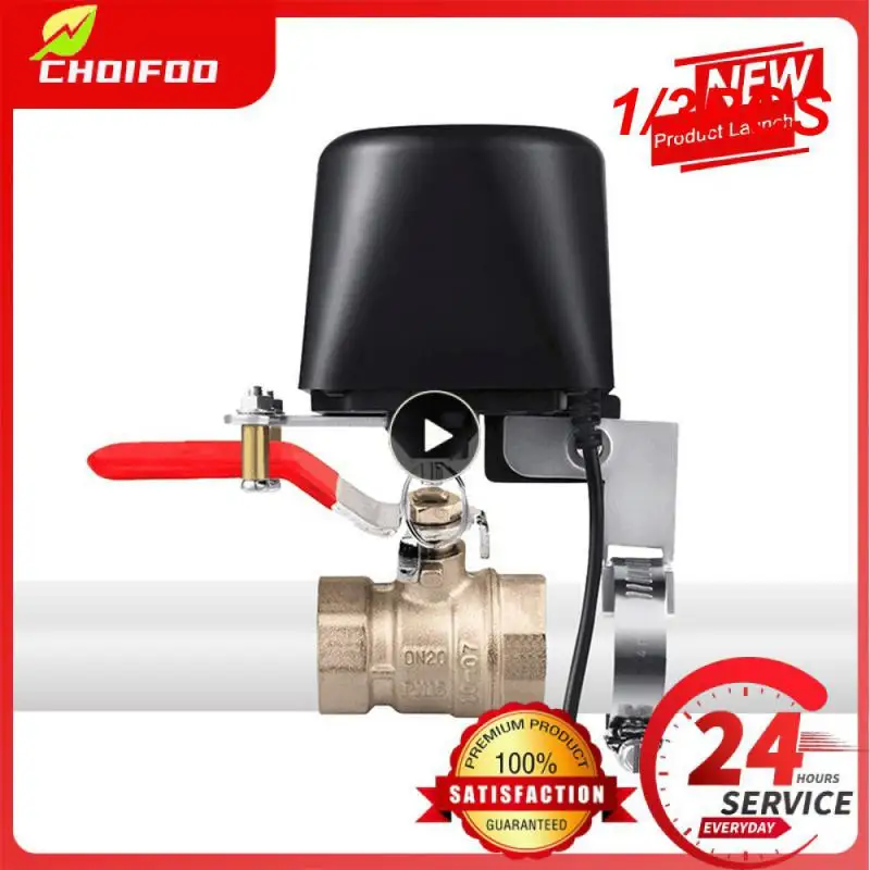 

1/3PCS Tuya Smart WiFi Water Valve Gas Valve Timer Automation Smart Faucet Controller Support Alexa Assistant