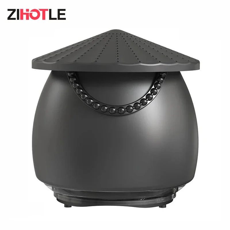 

ZIHOTLE Bamboo Hat Bluetooth Speaker Portable Surround Subwoofer Sound Box Creative Cartoon Speaker