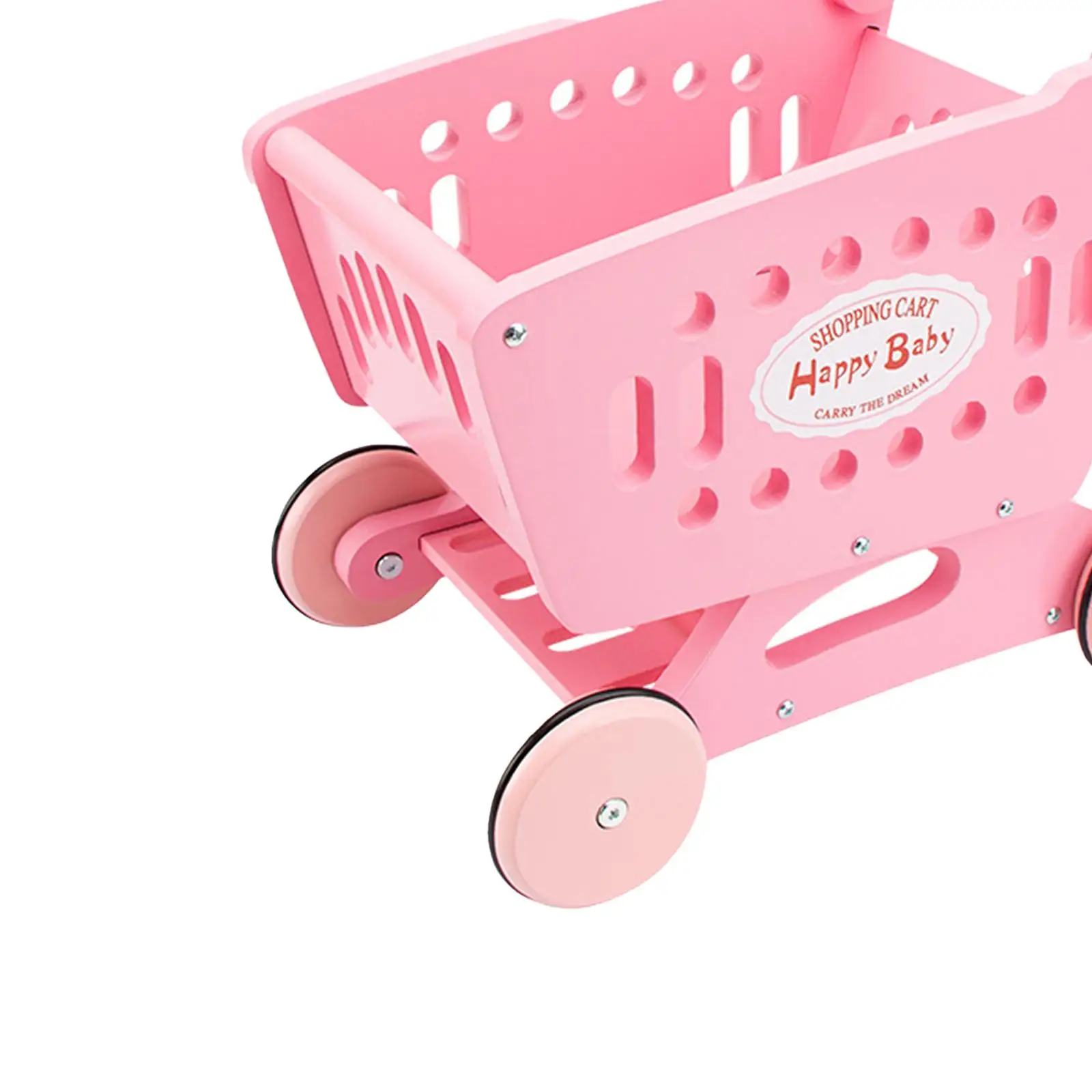 Kids Shopping Cart Trolley Mini Realistic Pretend Grocery Cart for Ages 3 and up Girls and Boys Preschool Toddler Creative Toy