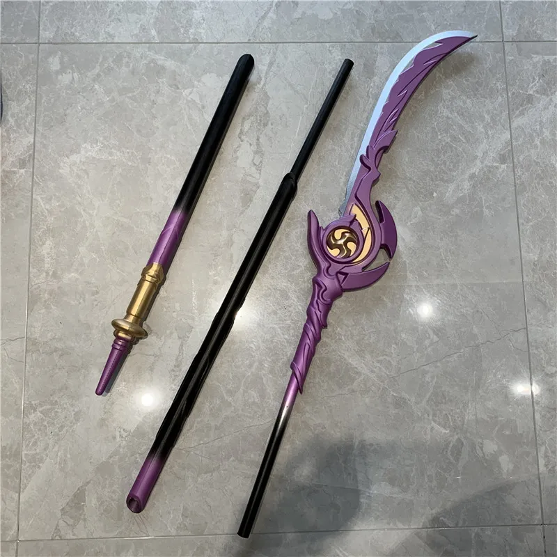 1:1 Engulfing Lightning Sword Genshin Impact Sword Raiden Shogun Weapon Cosplay Props Safety PU Model Gift Oversized 180cm cosplay sword cosplay prop