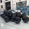 Black Color Inflatable Mirror Ball Giant Hanging Inflatable Mirror Balloon Airtight 0.5m-3m Sealed Colorful Sphere 2
